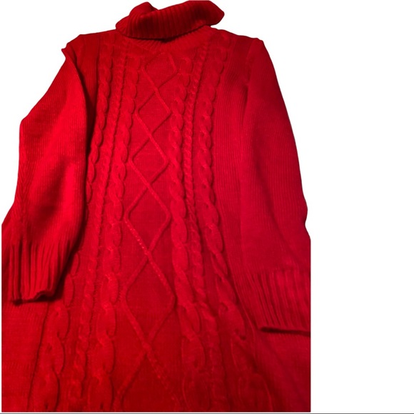 IZ sweater dress size L color red - Picture 5 of 8